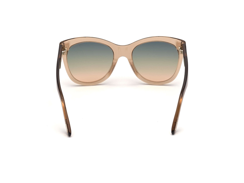 Tom Ford FT0870 Solbrille (Form: Cat Eye - Farve: Brun)
