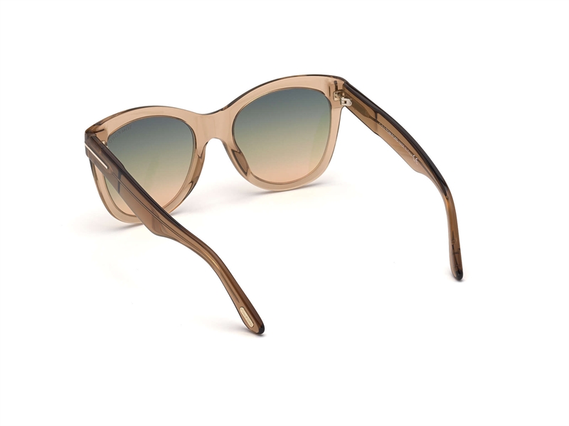 Tom Ford FT0870 Solbrille (Form: Cat Eye - Farve: Brun)