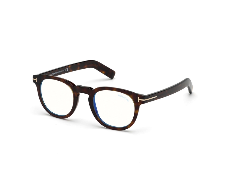 Tom Ford FT5629-B Brillestel (Form: Oval - Farve: Havana)