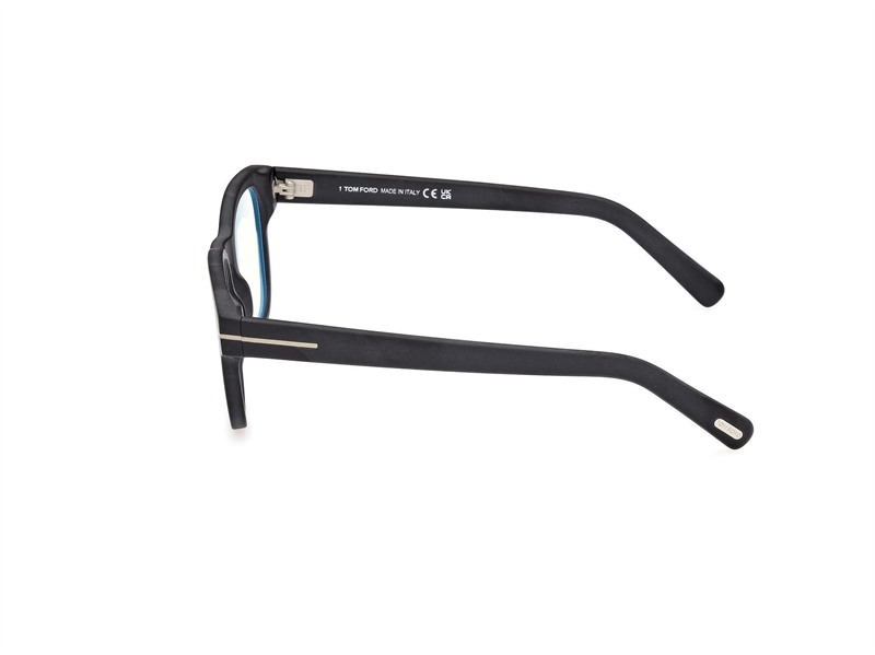 Tom Ford FT5977-B Brillestel (Form: Firkantet - Farve: Sort)