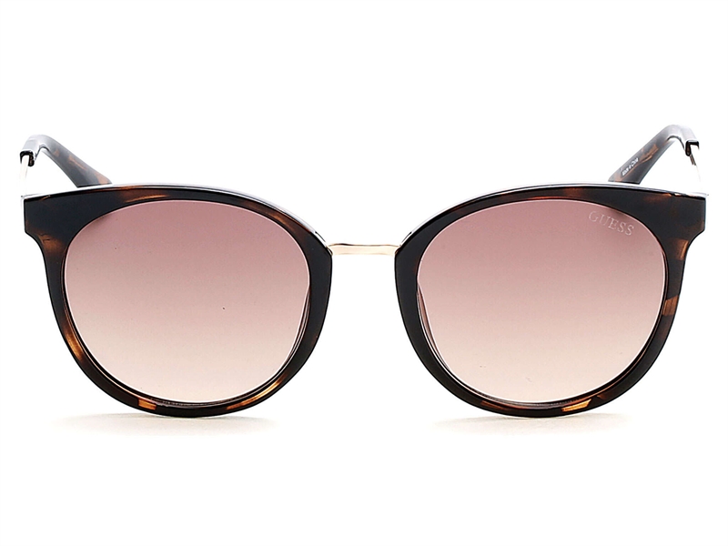 Guess GU7459 Solbrille (Form: Rund - Farve: Havana)