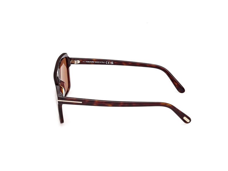 Tom Ford FT1176 Solbrille (Form: Pilot - Farve: Havana)