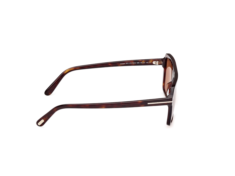 Tom Ford FT1176 Solbrille (Form: Pilot - Farve: Havana)