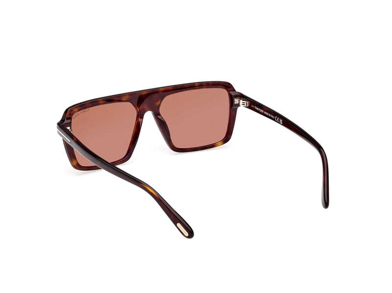 Tom Ford FT1176 Solbrille (Form: Pilot - Farve: Havana)