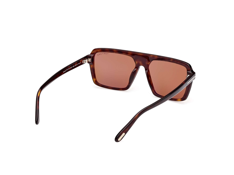 Tom Ford FT1176 Solbrille (Form: Pilot - Farve: Havana)