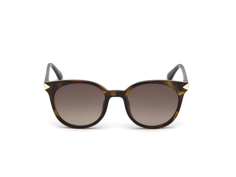 Guess GU7550 Solbrille (Form: Rund - Farve: Havana)