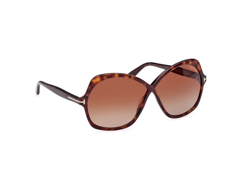 Tom Ford FT1013 Solbrille (Form: Summerbird - Farve: Havana)