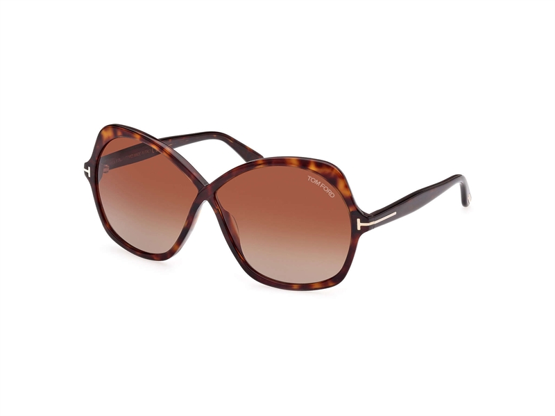 Tom Ford FT1013 Solbrille (Form: Summerbird - Farve: Havana)