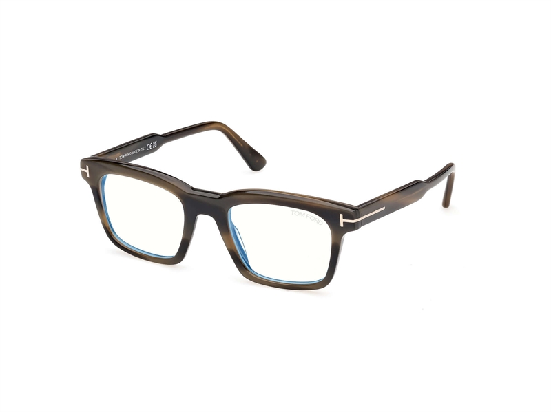 TOM FORD FT6122-B Brillestel (Form: Firkantet - Farve: Havana)