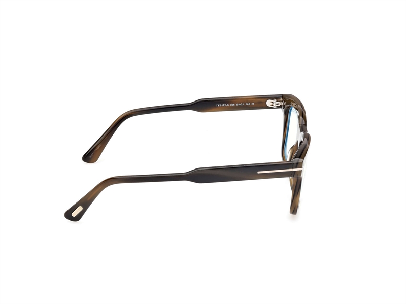 TOM FORD FT6122-B Brillestel (Form: Firkantet - Farve: Havana)