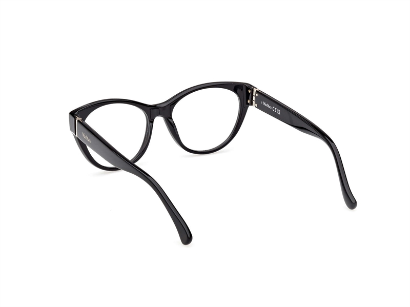 MaxMara MM5205 Brillestel (Form: Rund - Farve: Sort)