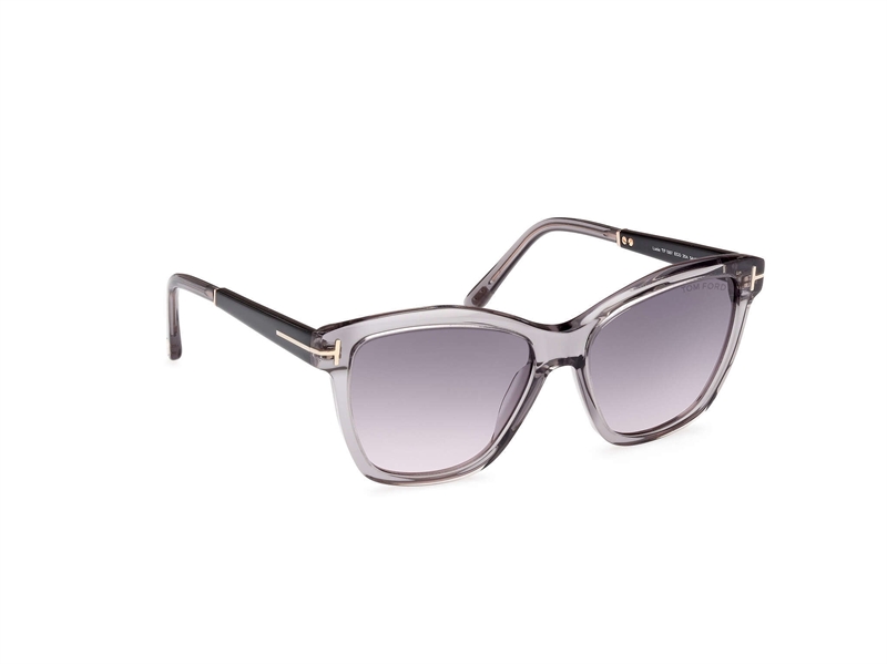 Tom Ford FT1087 Solbrille (Form: Firkantet - Farve: Grå)
