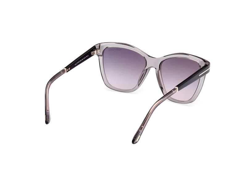 Tom Ford FT1087 Solbrille (Form: Firkantet - Farve: Grå)