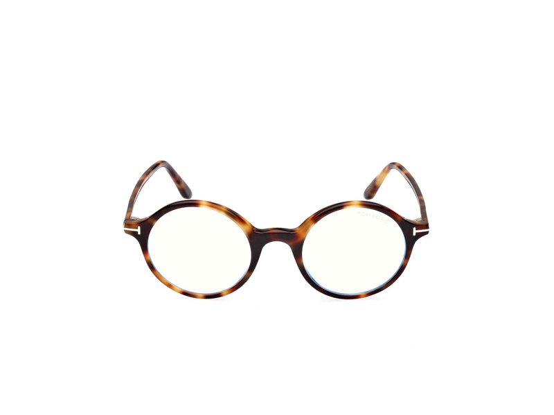 Tom Ford FT5834-B Brillestel (Form: Rund - Farve: Brun)