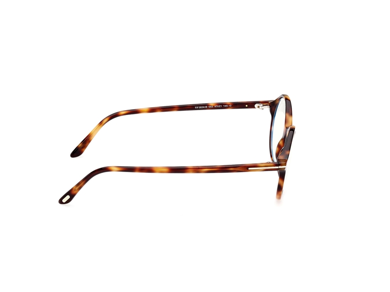 Tom Ford FT5834-B Brillestel (Form: Rund - Farve: Brun)