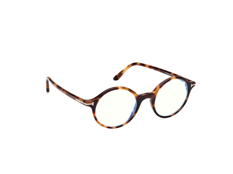 Tom Ford FT5834-B Brillestel (Form: Rund - Farve: Brun)
