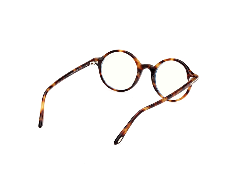 Tom Ford FT5834-B Brillestel (Form: Rund - Farve: Brun)