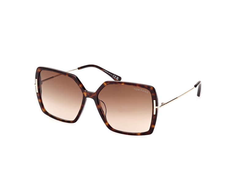 Tom Ford FT1039 Solbrille (Form: Summerbird - Farve: Havana)