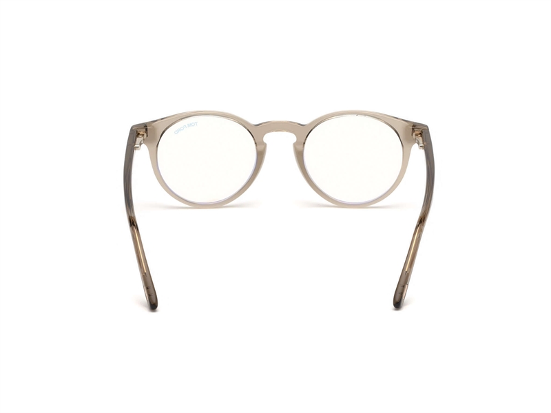 Tom Ford FT5557-B Brillestel (Form: Rund - Farve: Brun)