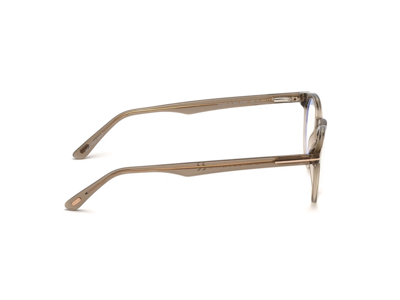 Tom Ford FT5557-B Brillestel (Form: Rund - Farve: Brun)