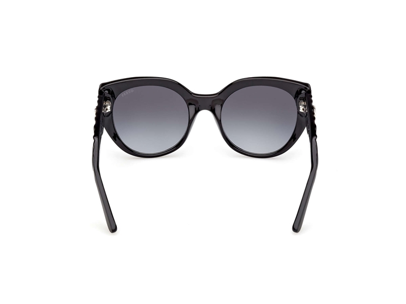 Guess GU00255 Solbrille (Form: Cat Eye - Farve: Sort)