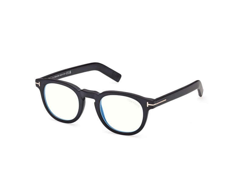 Tom Ford FT5629-B Brillestel (Form: Oval - Farve: Sort)