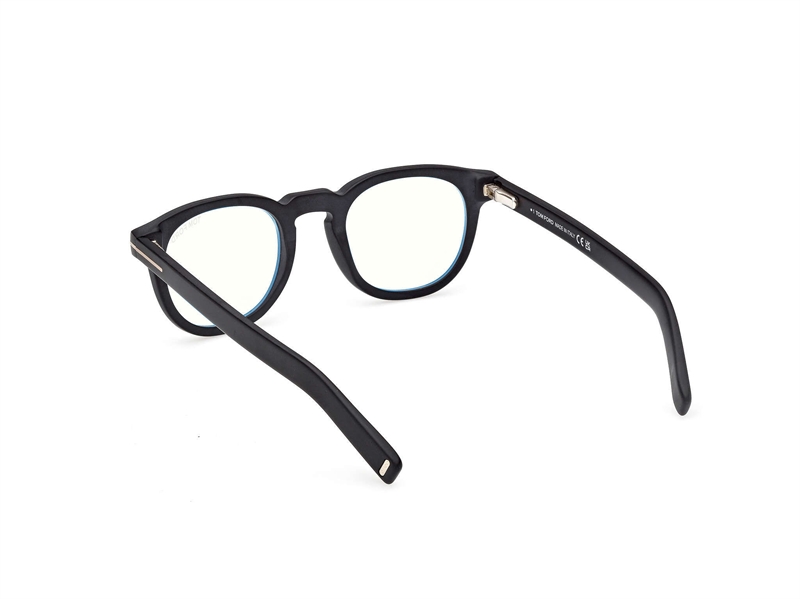 Tom Ford FT5629-B Brillestel (Form: Oval - Farve: Sort)