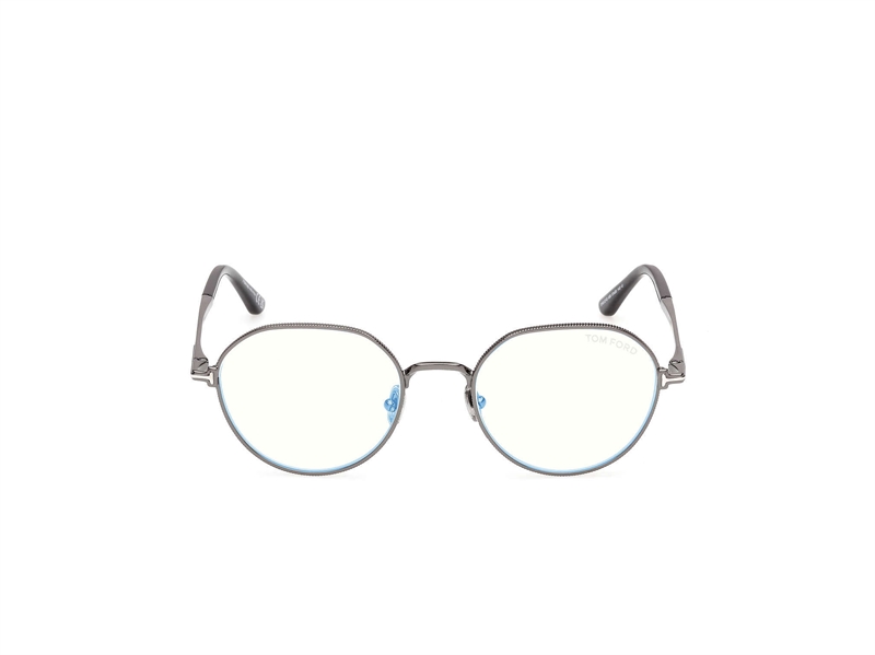 TOM FORD FT6127-B Brillestel (Form: Rund - Farve: Sølv)