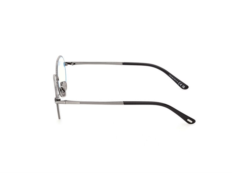 TOM FORD FT6127-B Brillestel (Form: Rund - Farve: Sølv)