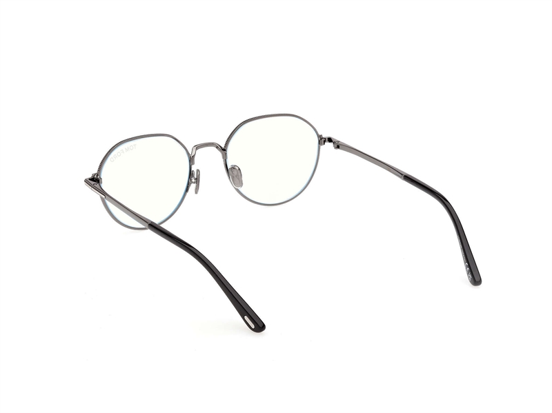 TOM FORD FT6127-B Brillestel (Form: Rund - Farve: Sølv)
