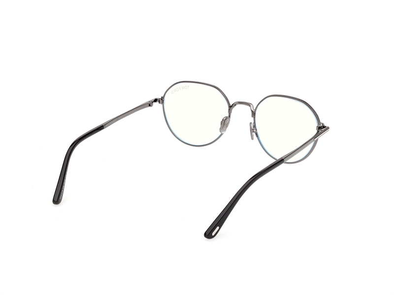 TOM FORD FT6127-B Brillestel (Form: Rund - Farve: Sølv)