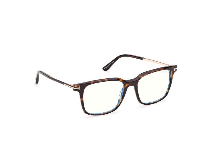 TOM FORD FT6124-B Brillestel (Form: Firkantet - Farve: Havana)
