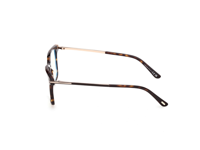 TOM FORD FT6124-B Brillestel (Form: Firkantet - Farve: Havana)