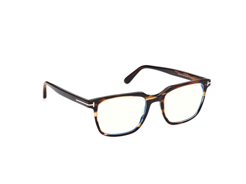 Tom Ford FT5818-B Brillestel (Form: Firkantet - Farve: Brun)