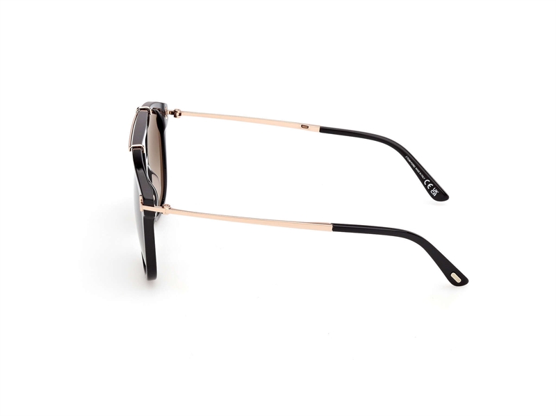 Tom Ford FT1306 Solbrille (Form: Andet - Farve: Sort)