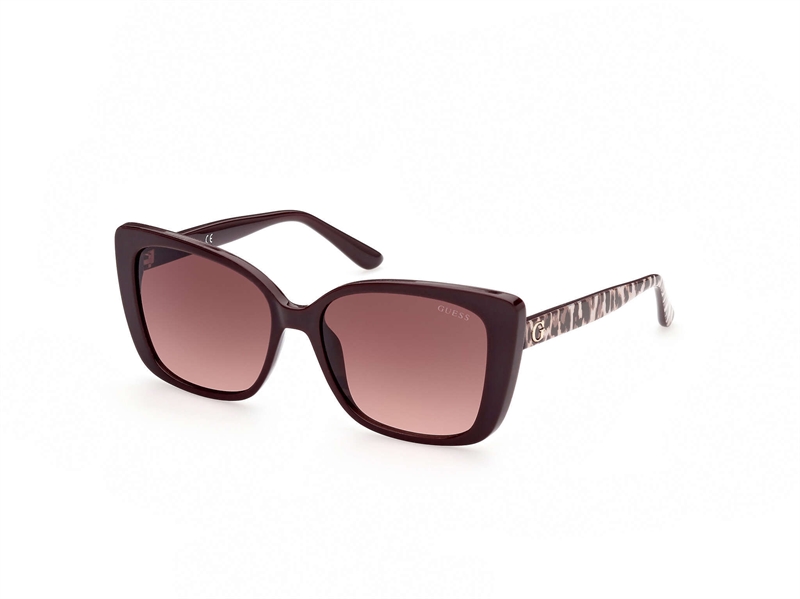 Guess GU7829 Solbrille (Form: Firkantet - Farve: Rød)