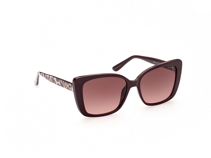 Guess GU7829 Solbrille (Form: Firkantet - Farve: Rød)