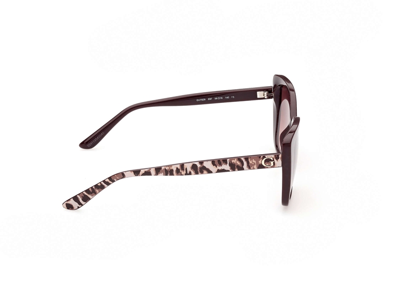 Guess GU7829 Solbrille (Form: Firkantet - Farve: Rød)
