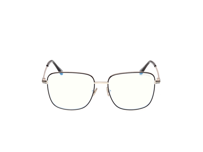 TOM FORD FT6136-B Brillestel (Form: Firkantet - Farve: Sort)