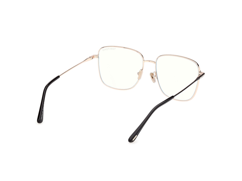 TOM FORD FT6136-B Brillestel (Form: Firkantet - Farve: Sort)