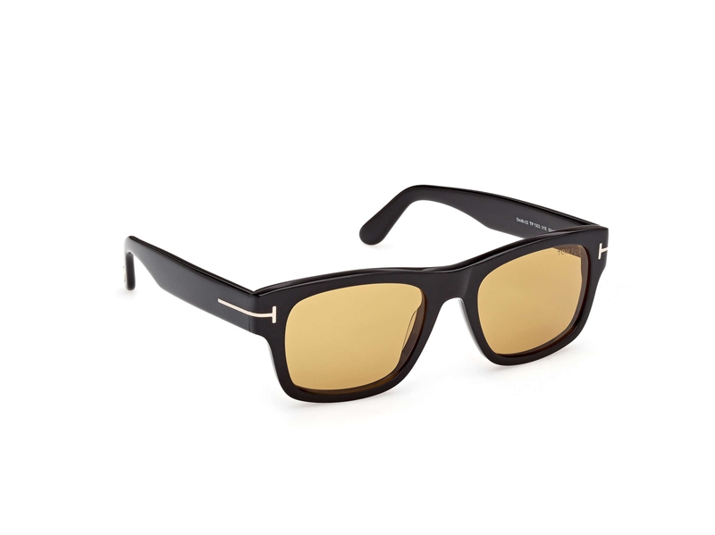 Tom Ford FT1303 Solbrille (Form: Firkantet - Farve: Sort)