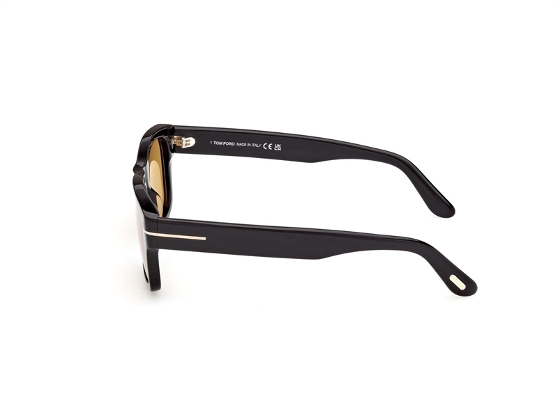 Tom Ford FT1303 Solbrille (Form: Firkantet - Farve: Sort)