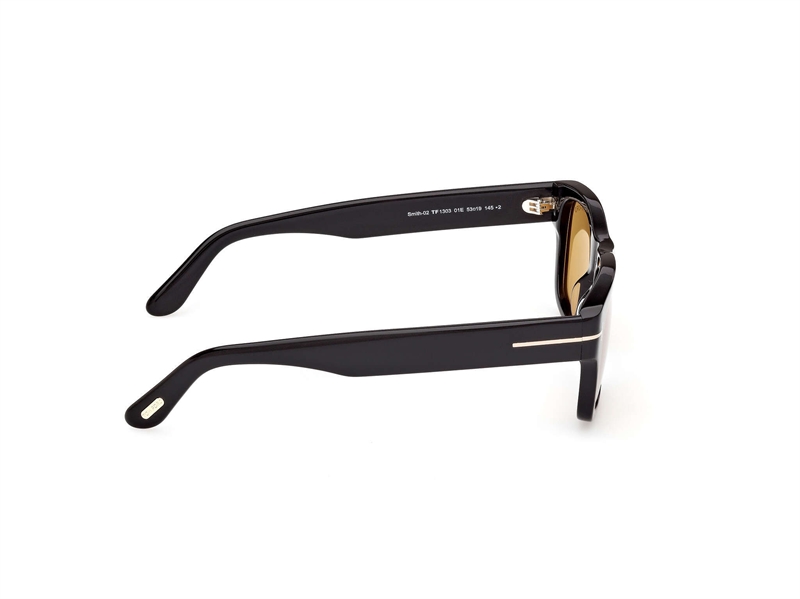 Tom Ford FT1303 Solbrille (Form: Firkantet - Farve: Sort)