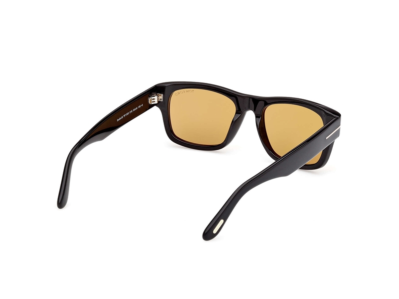 Tom Ford FT1303 Solbrille (Form: Firkantet - Farve: Sort)