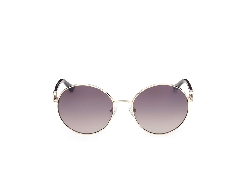 Guess GU00260 Solbrille (Form: Rund - Farve: Guld)