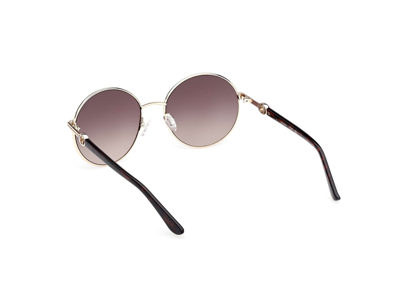 Guess GU00260 Solbrille (Form: Rund - Farve: Guld)