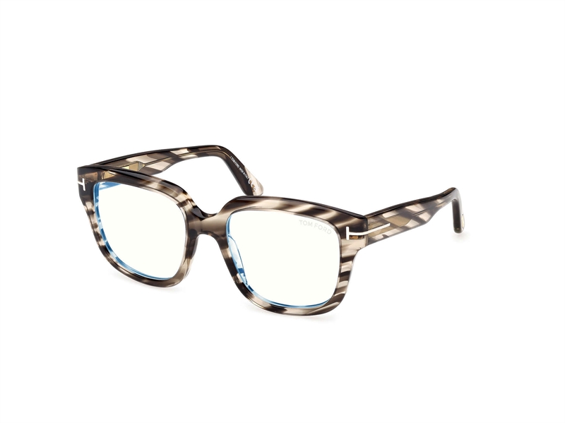 Tom Ford FT6094-B Brillestel (Form: Firkantet - Farve: Havana)