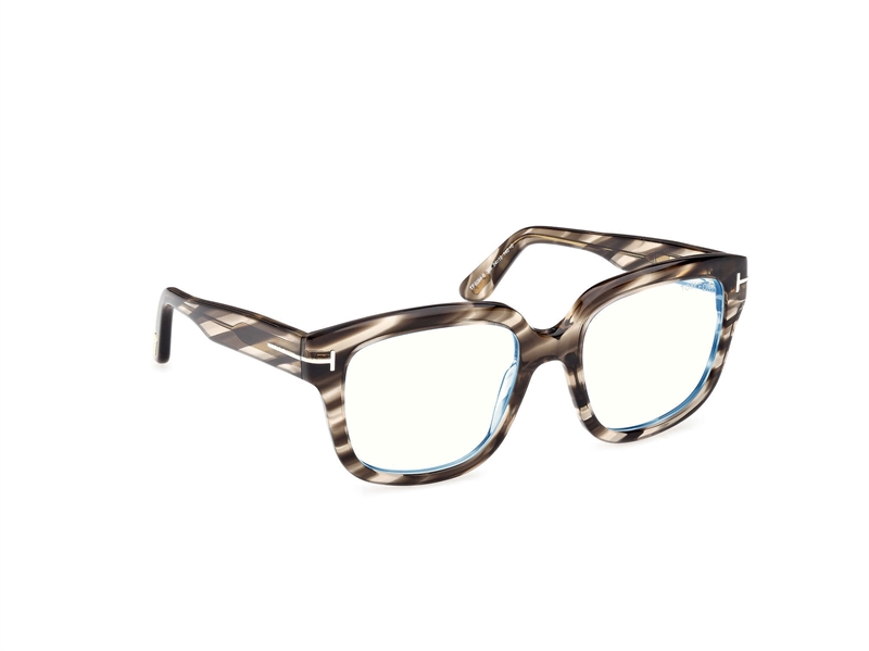 Tom Ford FT6094-B Brillestel (Form: Firkantet - Farve: Havana)