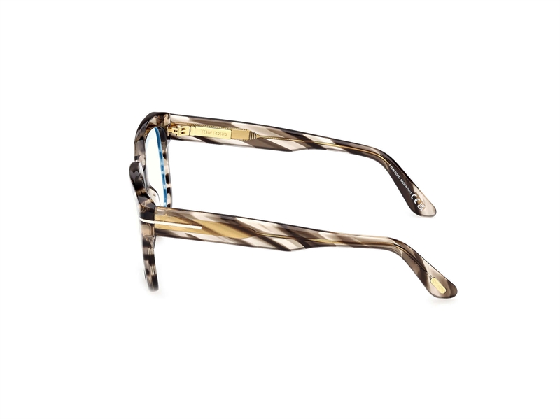 Tom Ford FT6094-B Brillestel (Form: Firkantet - Farve: Havana)