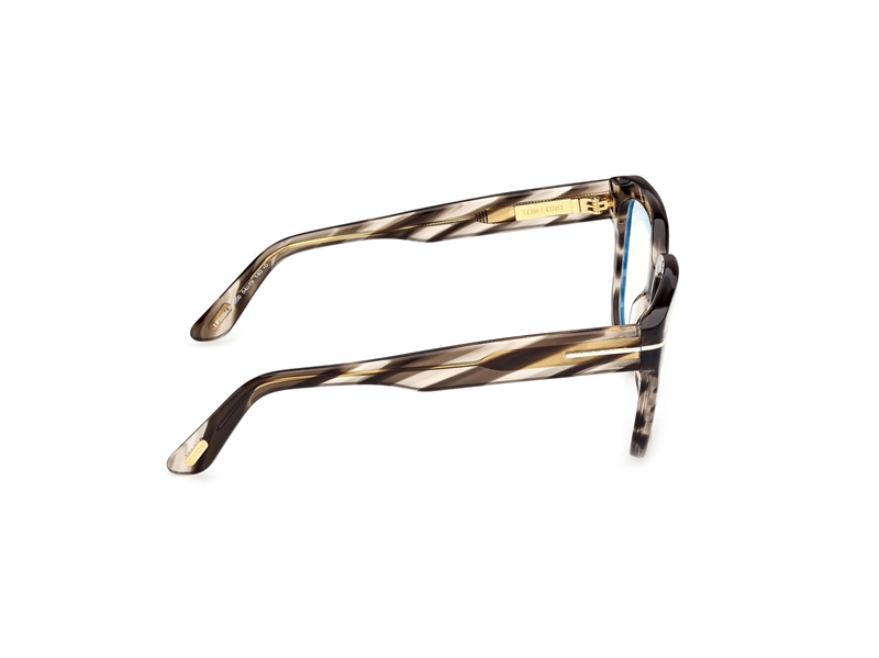 Tom Ford FT6094-B Brillestel (Form: Firkantet - Farve: Havana)